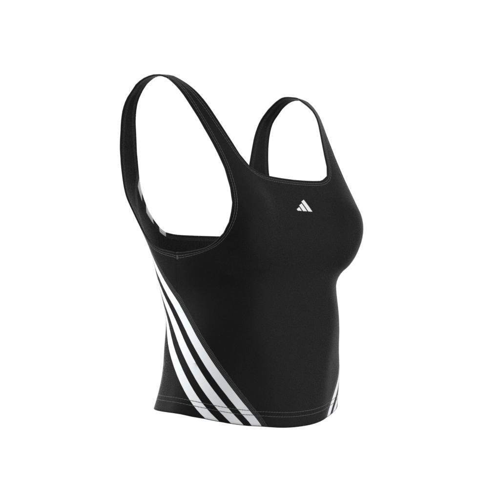 Train Icons 3-Stripes Tank Top, Black, A901_ONE, large image number 11