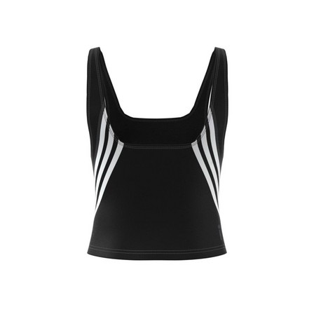 Women Train Icons 3-Stripes Tank Top, Black, A901_ONE, large image number 13