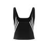 Women Train Icons 3-Stripes Tank Top, Black, A901_ONE, thumbnail image number 13