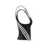 Women Train Icons 3-Stripes Tank Top, Black, A901_ONE, thumbnail image number 14