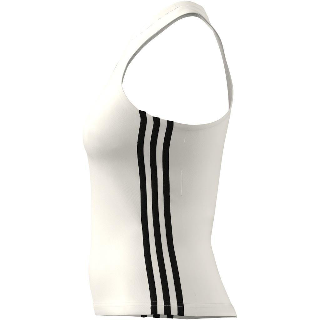 Aeroready Train Essentials Regular 3-Stripes Tank Top, White, A901_ONE, large image number 5