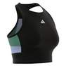 Women Techfit Colorblock Cropped Training Tank Top, Black, A901_ONE, thumbnail image number 14