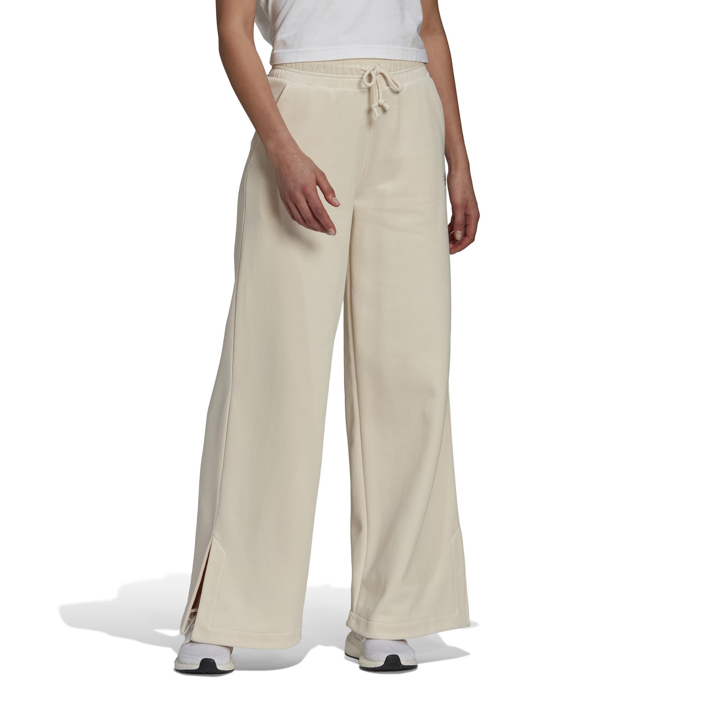 Sportswear Wide-Leg Fleece Joggers, Beige, A901_ONE, large image number 1