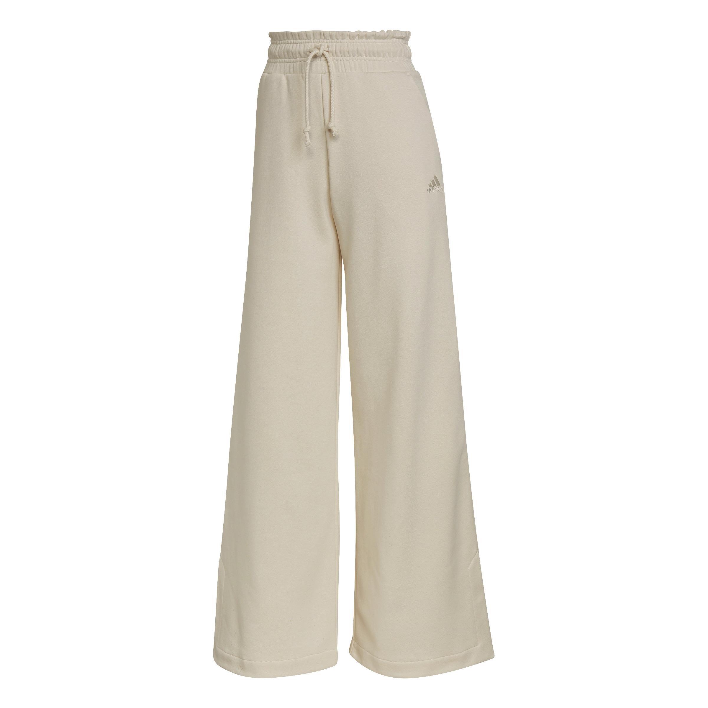 Sportswear Wide-Leg Fleece Joggers, Beige, A901_ONE, large image number 2