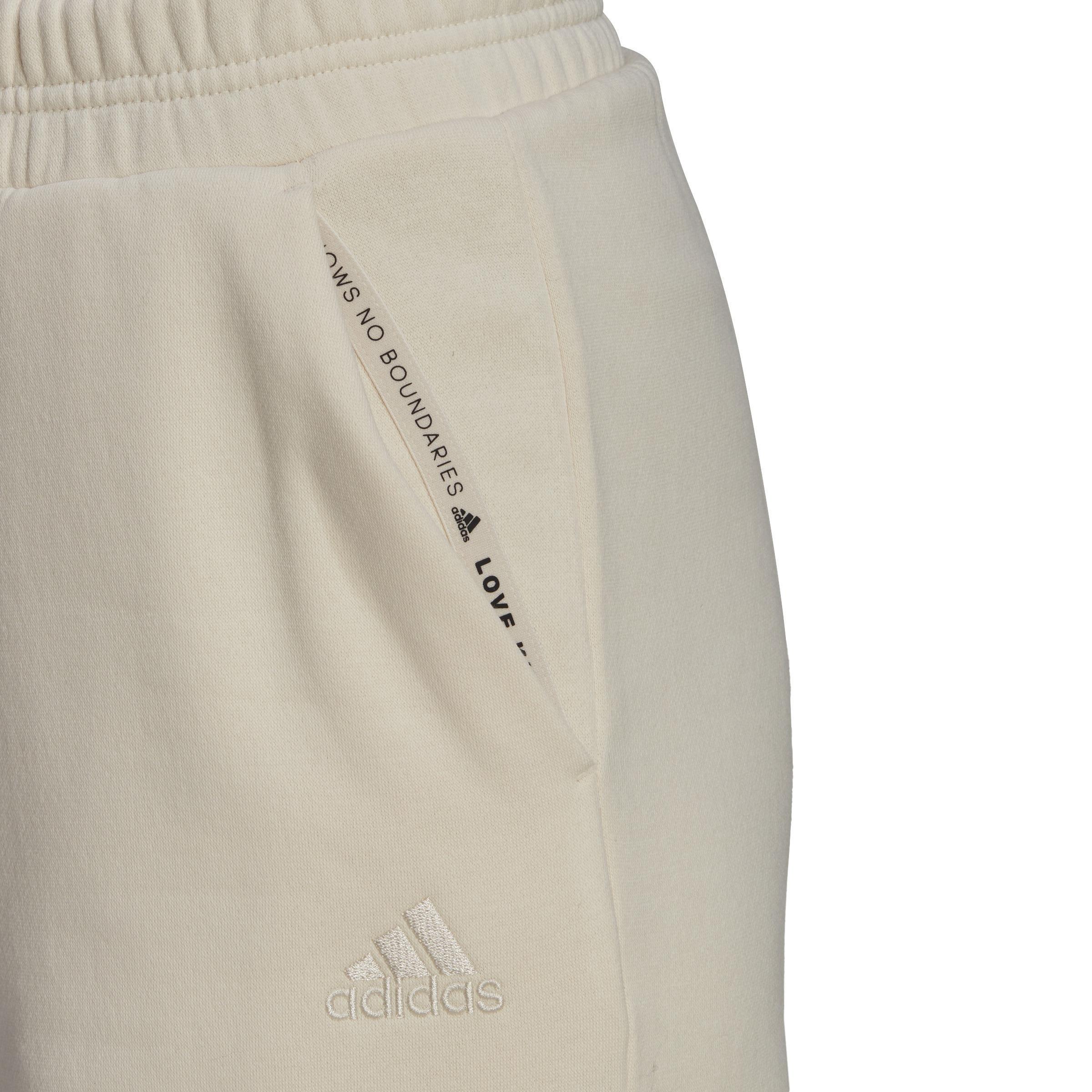 Sportswear Wide-Leg Fleece Joggers, Beige, A901_ONE, large image number 5