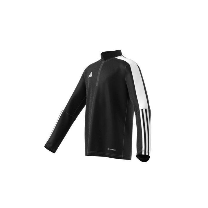 Unisex Kids Tiro Essential Training Top, Black, , large image number 1