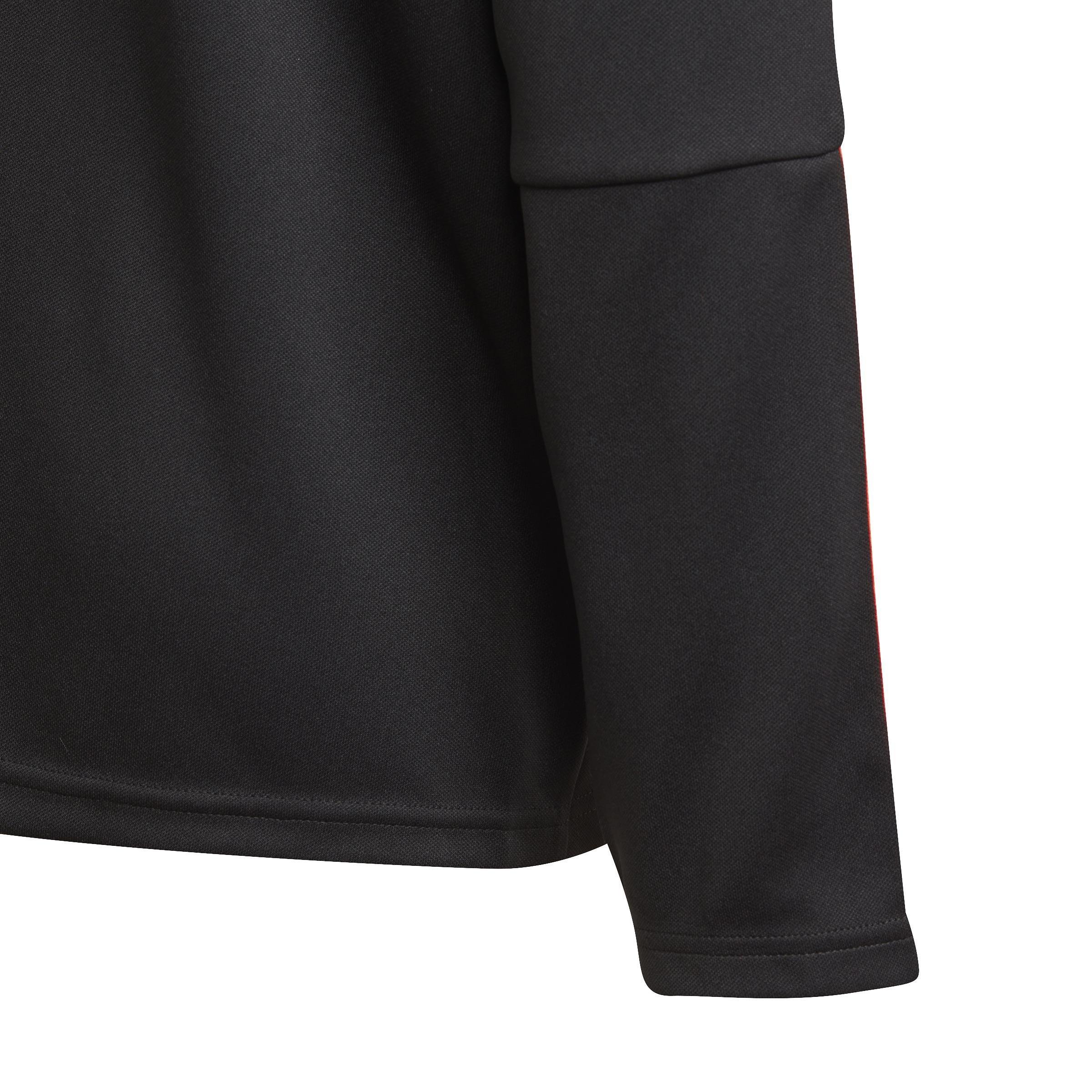 Unisex Kids Tiro Essential Training Top, Black, A901_ONE, large image number 4