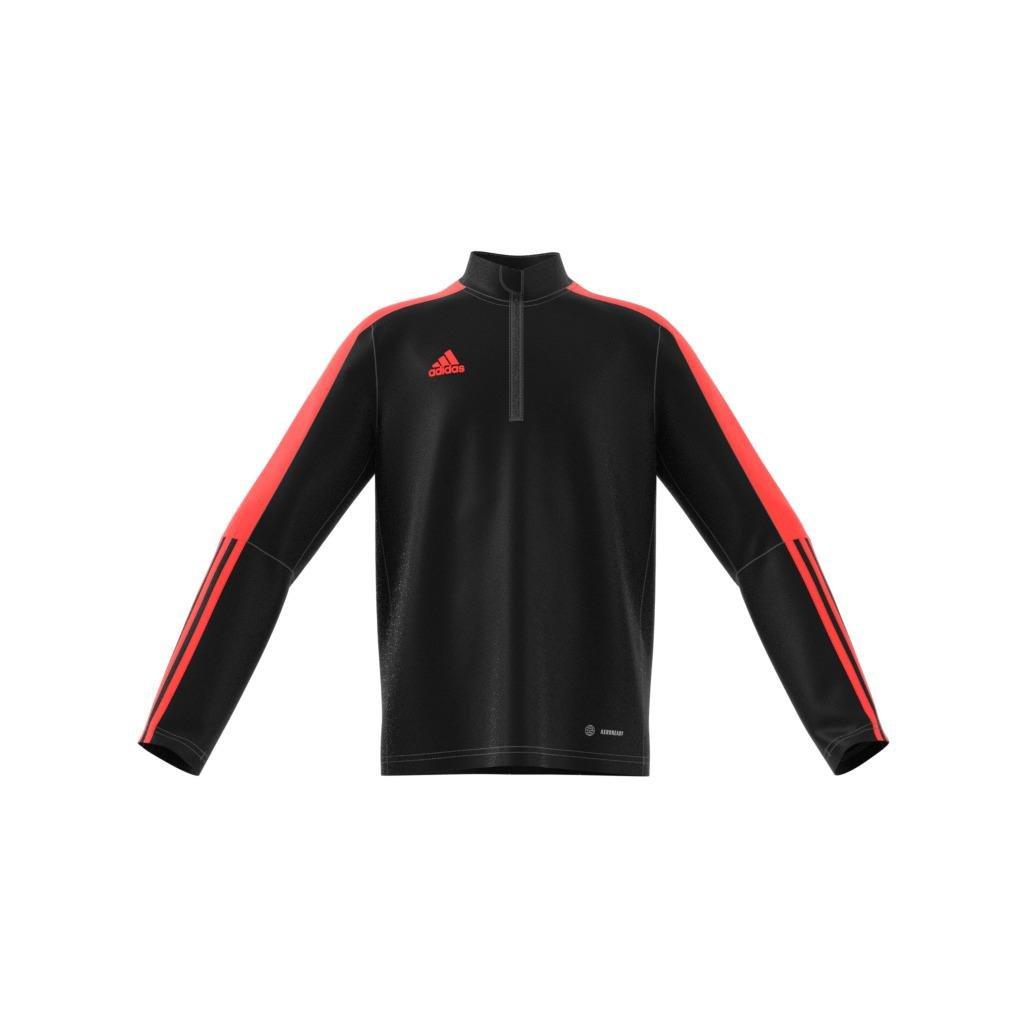 Unisex Kids Tiro Essential Training Top, Black, A901_ONE, large image number 8