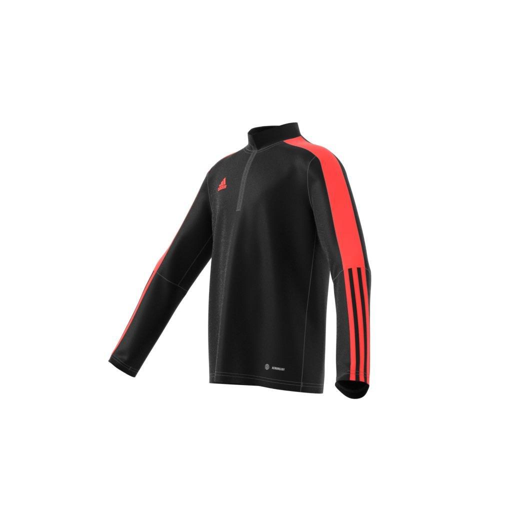 Unisex Kids Tiro Essential Training Top, Black, A901_ONE, large image number 11