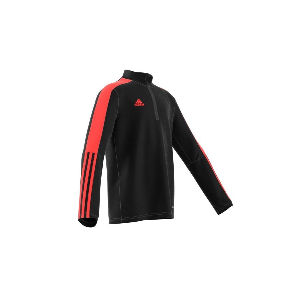 Unisex Kids Tiro Essential Training Top, Black, A901_ONE, large image number 12