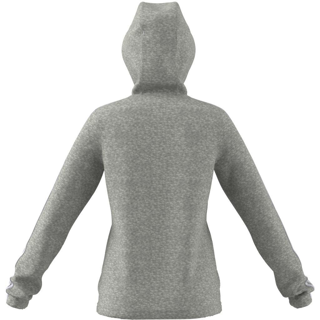 Kids Essentials 3-Stripes Hoodie, Grey, , large image number 11