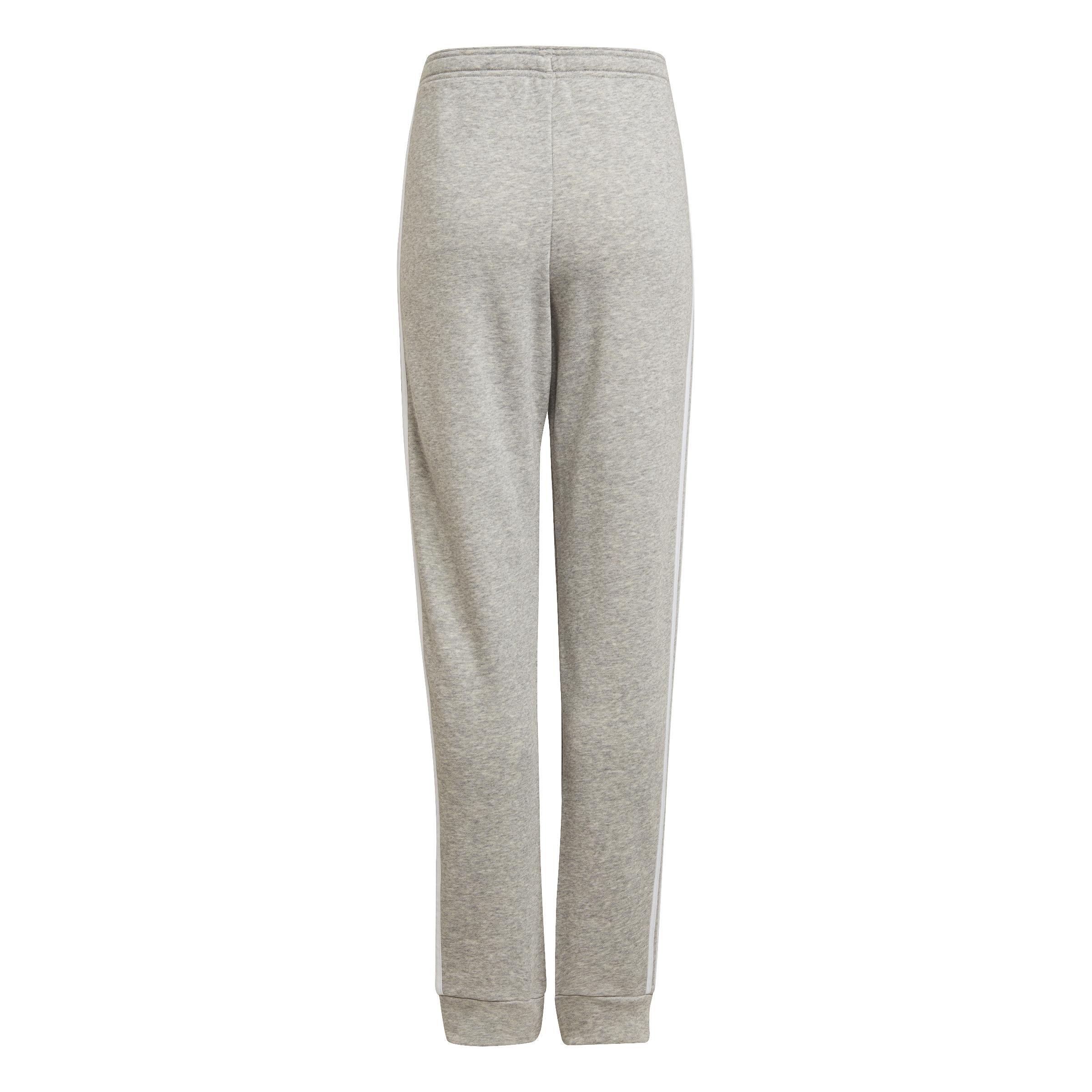 Kids Essentials 3-Stripes Joggers, Grey, , large image number 2