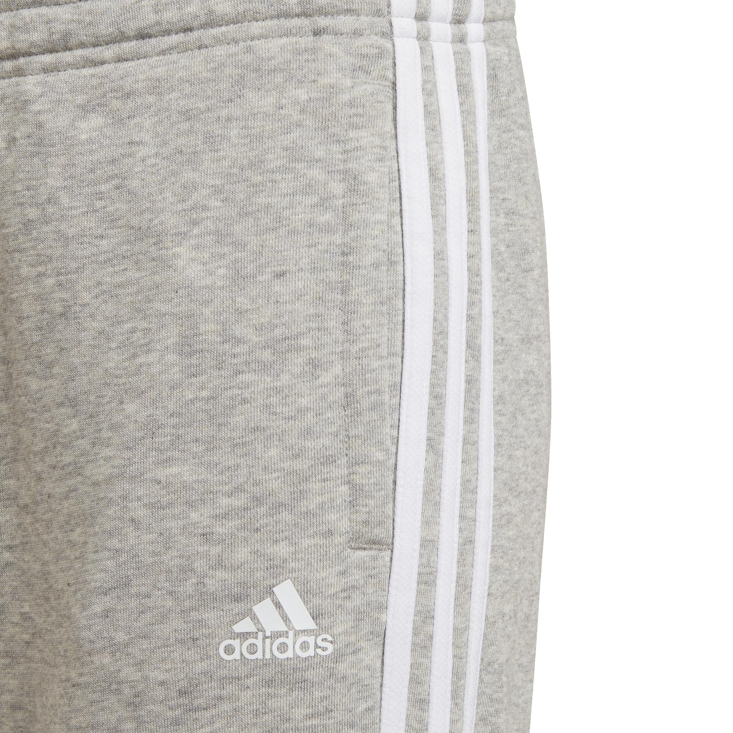 Kids Essentials 3-Stripes Joggers, Grey, , large image number 4