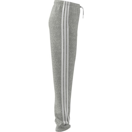 Kids Girls Adidas Essentials 3-Stripes Joggers, Grey, A901_ONE, large image number 7