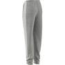Kids Girls Adidas Essentials 3-Stripes Joggers, Grey, A901_ONE, thumbnail image number 9