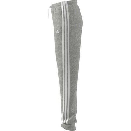 Kids Girls Adidas Essentials 3-Stripes Joggers, Grey, A901_ONE, large image number 13
