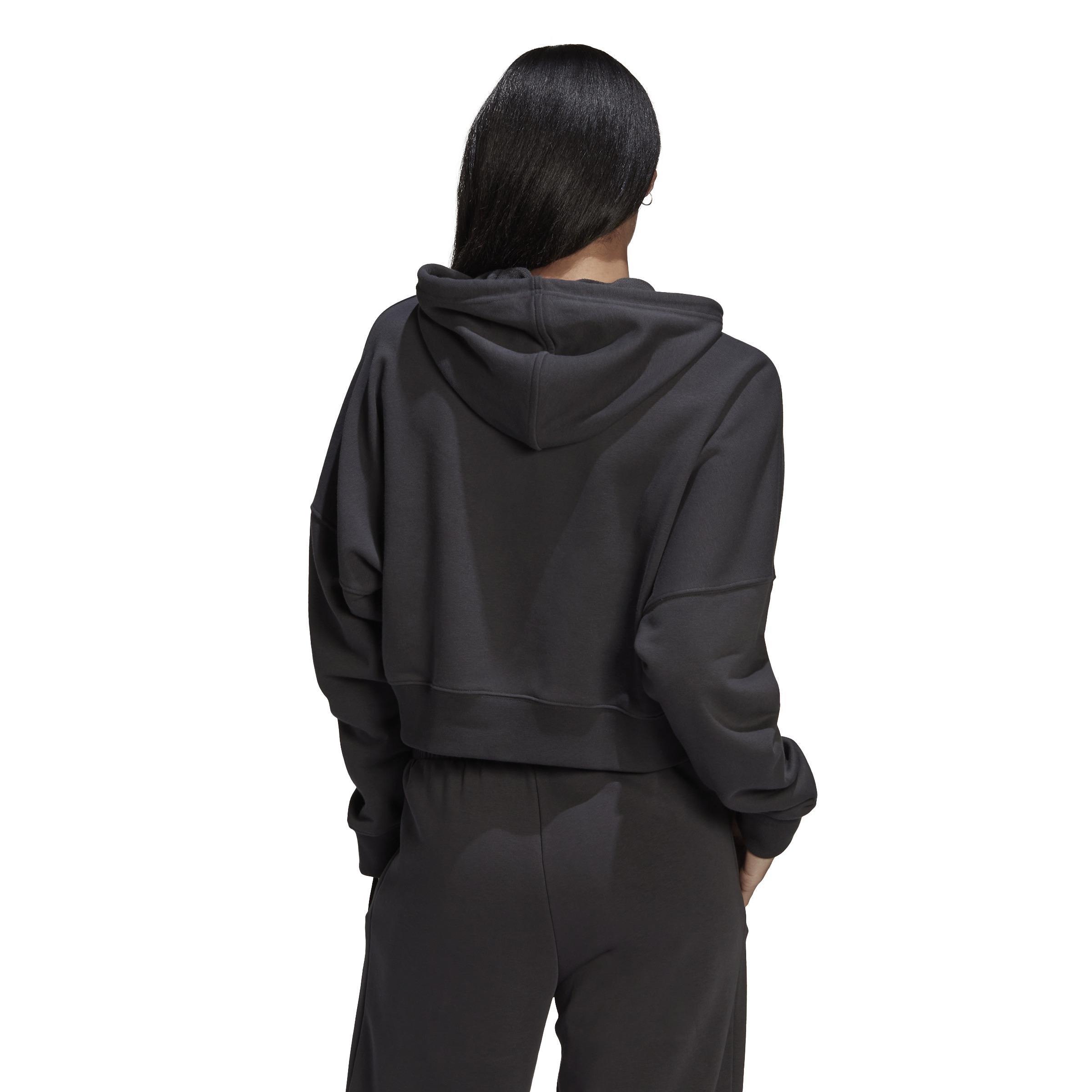 Cropped Hoodie, Grey, A901_ONE, large image number 5