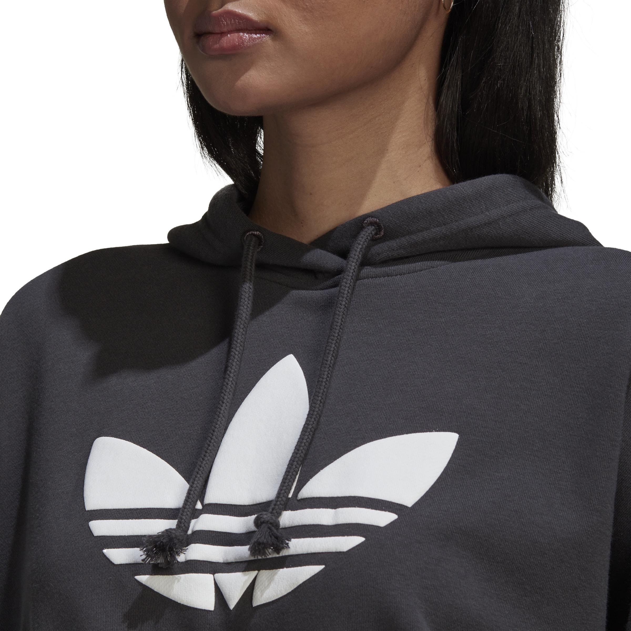 Cropped Hoodie, Grey, A901_ONE, large image number 7