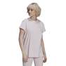 Women Loose Cotton T-Shirt, Pink, A901_ONE, thumbnail image number 6