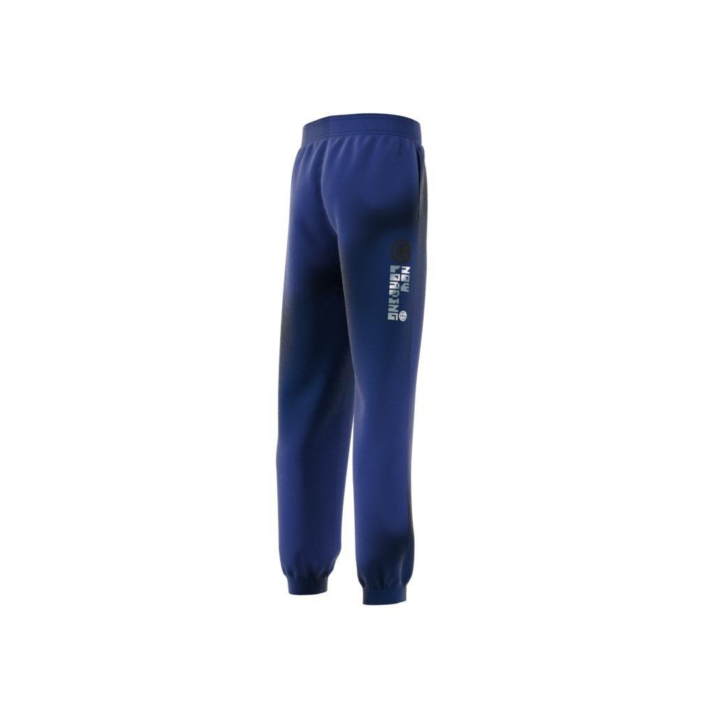 Unisex Kids Arkd3 Cargo Joggers, Blue, A901_ONE, large image number 8