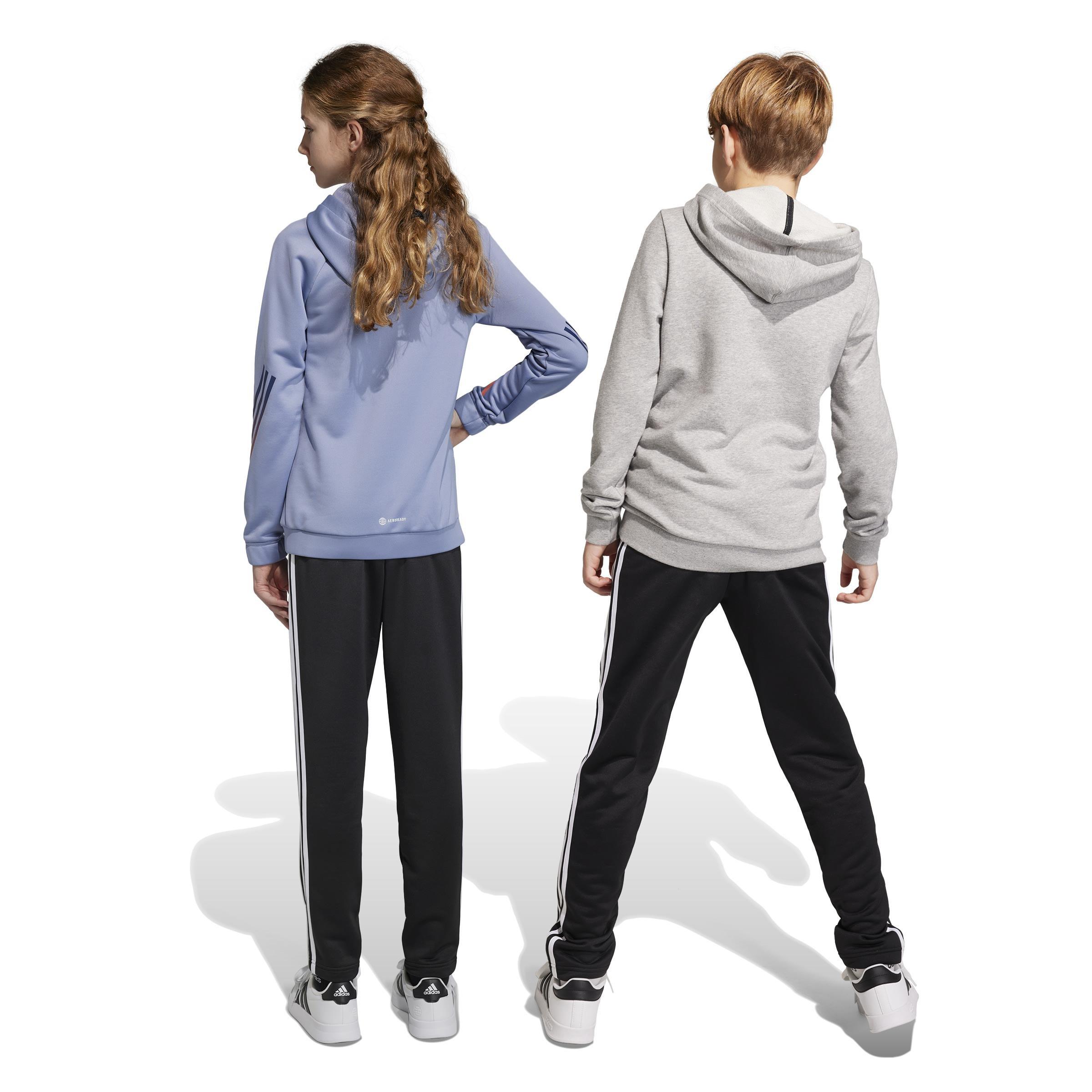 Unisex Kids Train Essentials AEROREADY 3-Stripes Regular-Fit Joggers, Black, A901_ONE, large image number 3