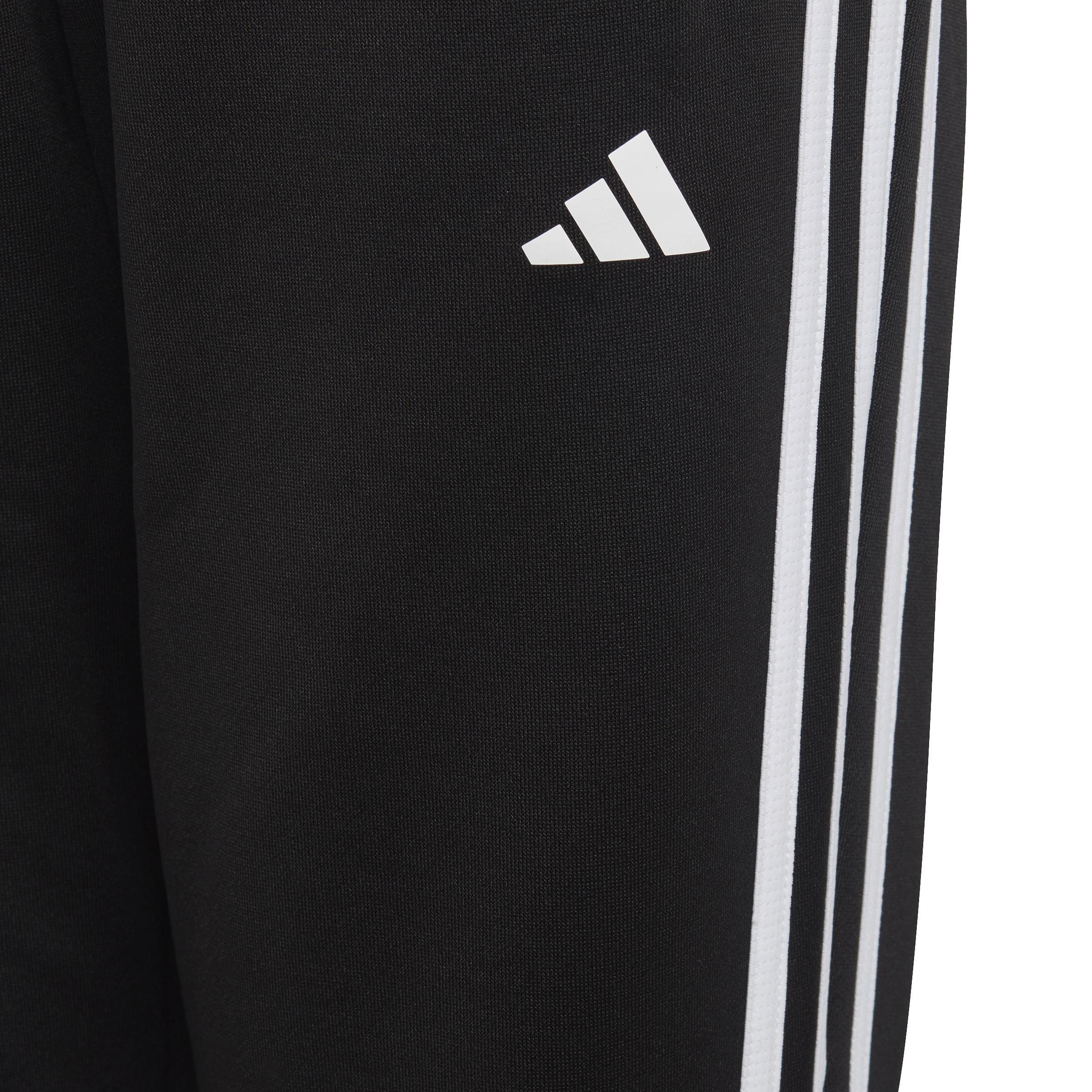 Unisex Kids Train Essentials AEROREADY 3-Stripes Regular-Fit Joggers, Black, , large image number 6