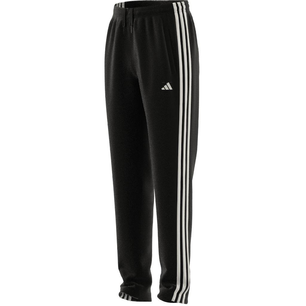 Unisex Kids Train Essentials AEROREADY 3-Stripes Regular-Fit Joggers, Black, A901_ONE, large image number 8
