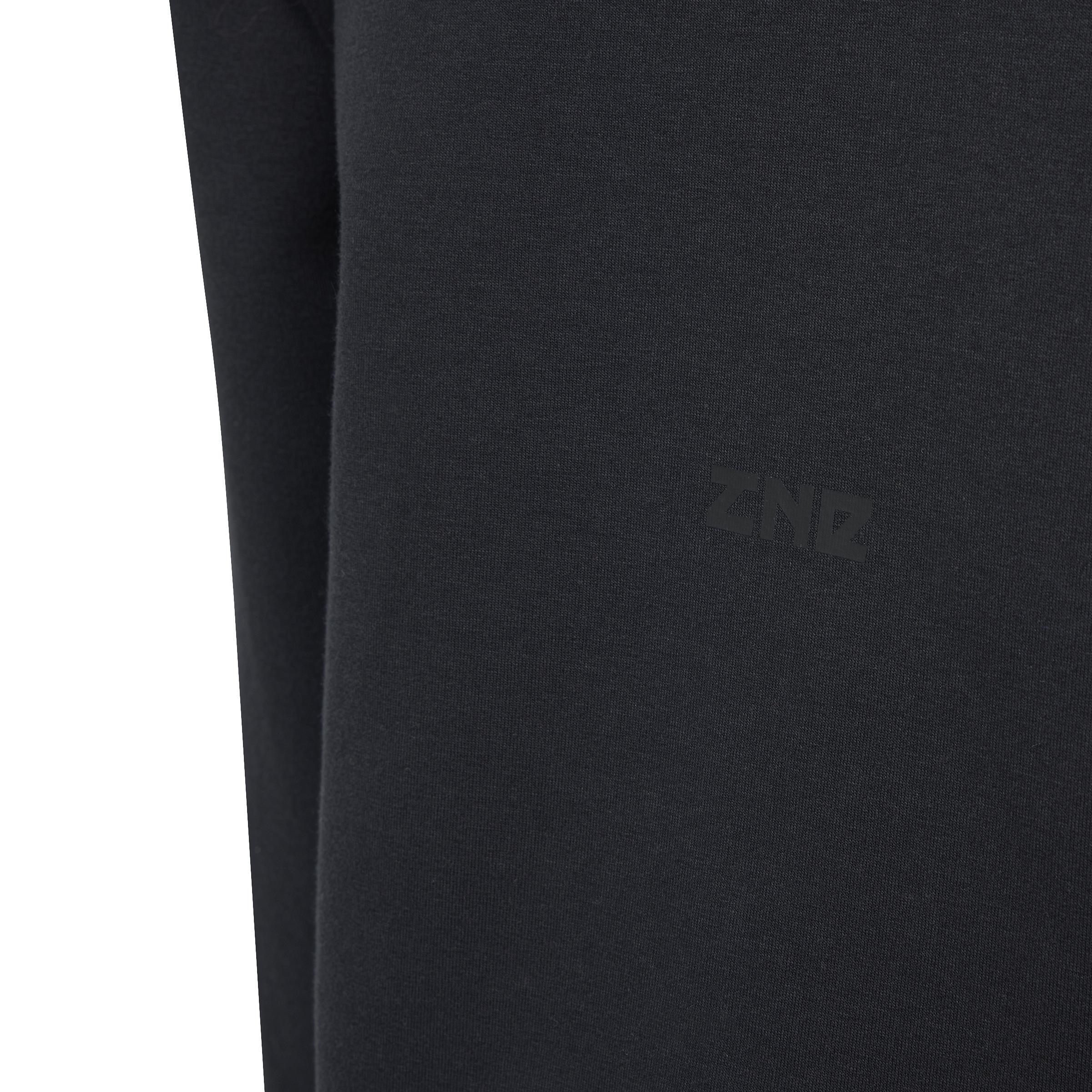 Unisex Kids Z.N.E. Full-Zip Hoodie, Black, A901_ONE, large image number 4