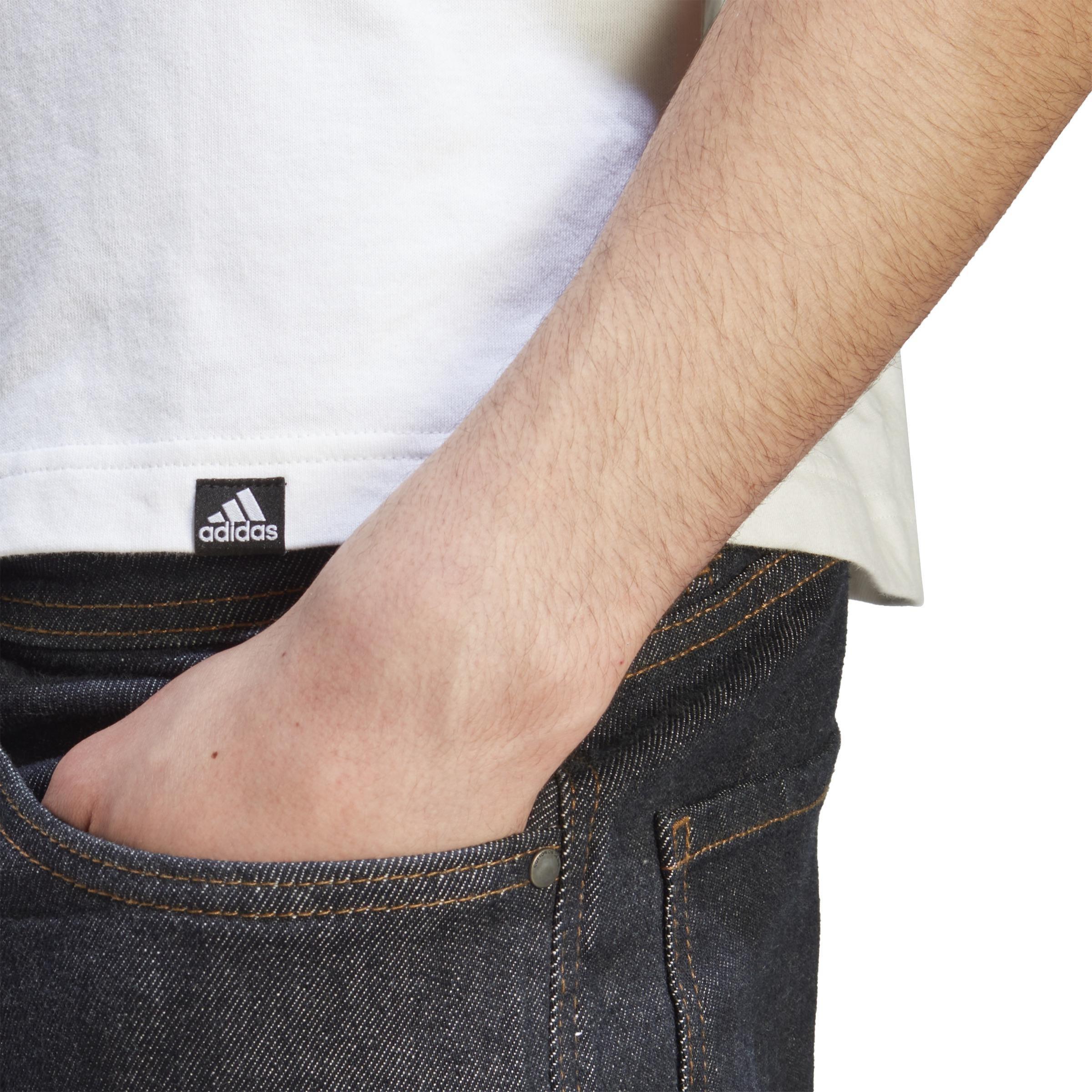 Sportswear Photo Real Two-Tone T-Shirt, White, A901_ONE, large image number 5