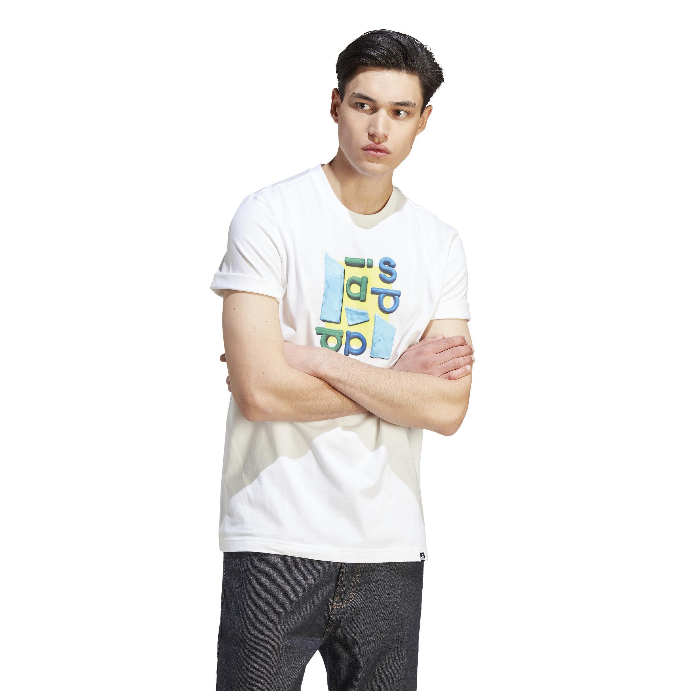 Sportswear Photo Real Two-Tone T-Shirt, White, A901_ONE, large image number 9