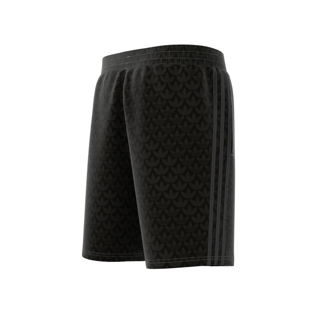 Monogram Shorts, Black, A901_ONE, large image number 10