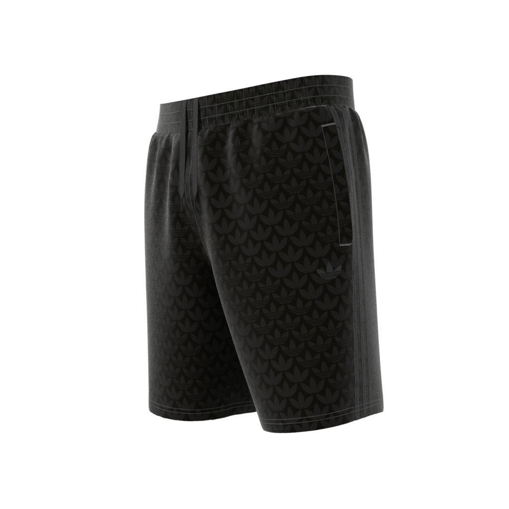 Monogram Shorts, Black, A901_ONE, large image number 12