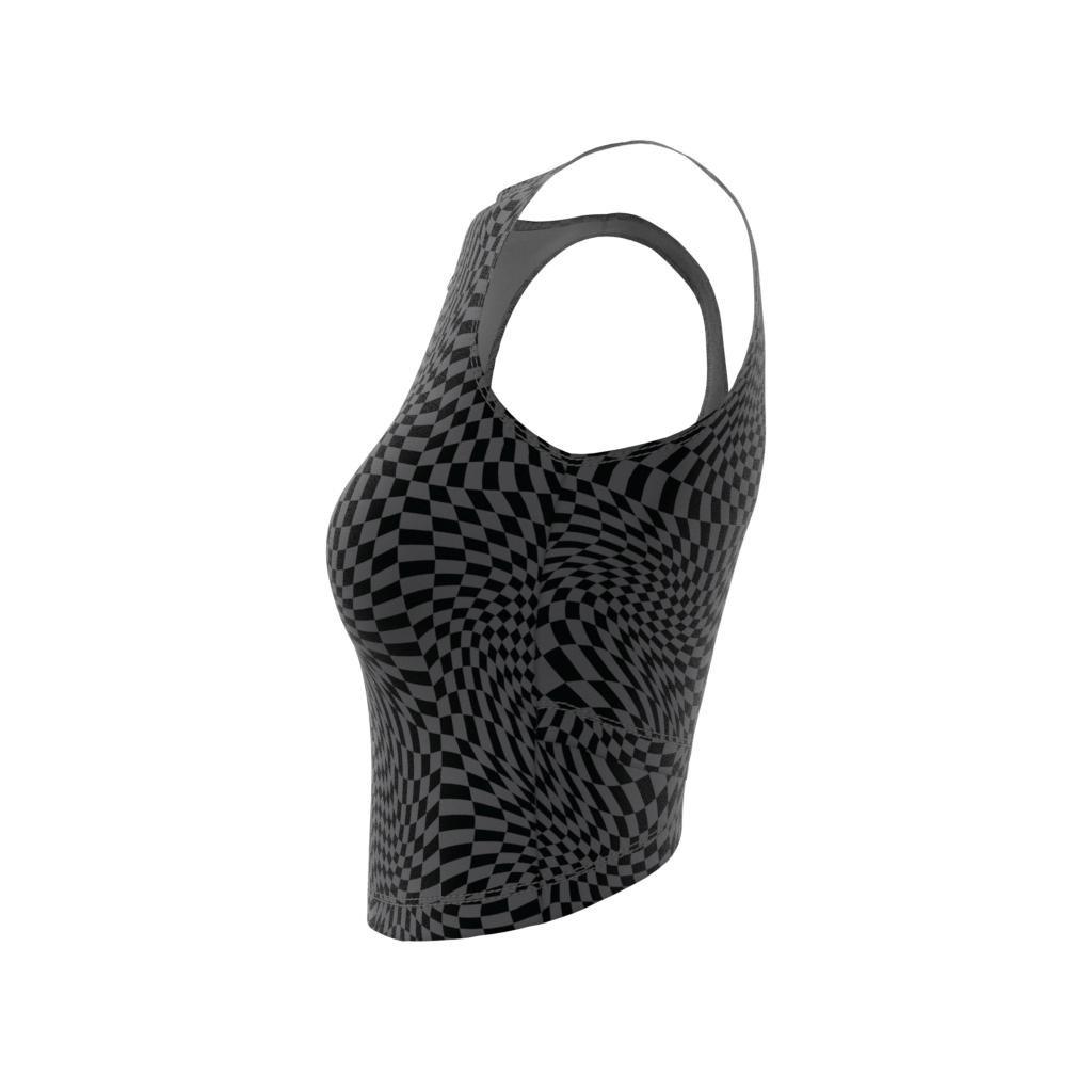 Print Clash Yoga Tank Top, Black, A901_ONE, large image number 6