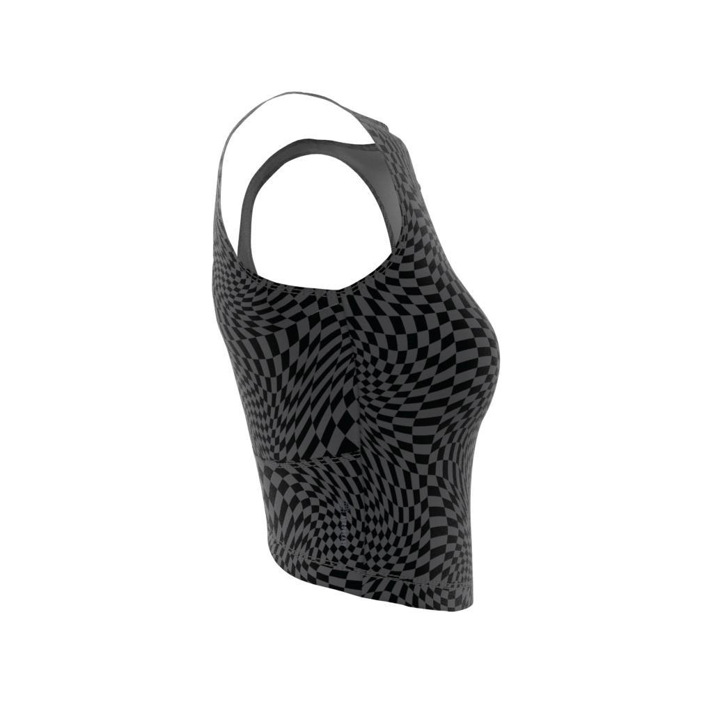 Print Clash Yoga Tank Top, Black, A901_ONE, large image number 8