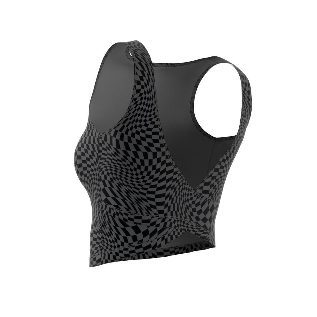 Print Clash Yoga Tank Top, Black, A901_ONE, large image number 12