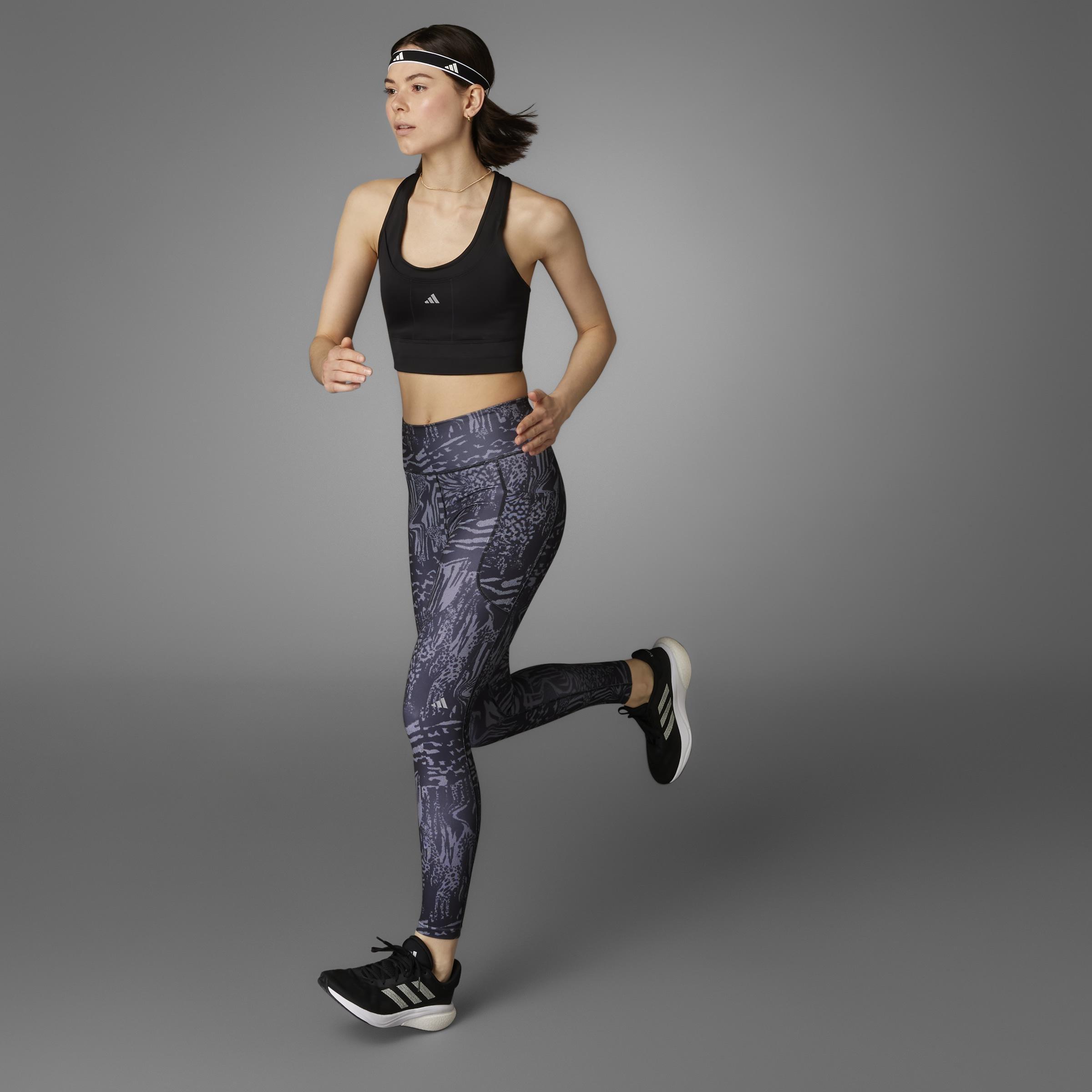 Daily Run Icons Print 7/8 Leggings, Black, A901_ONE, large image number 10