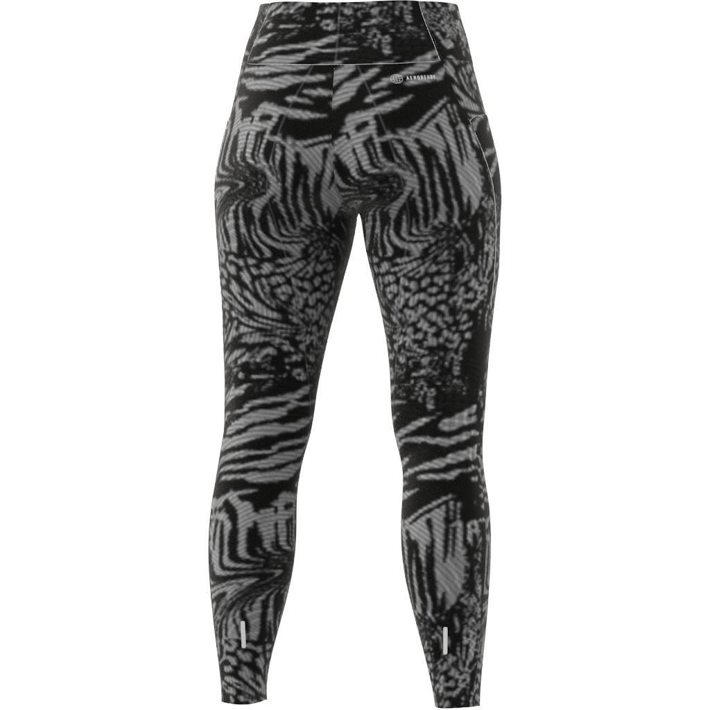 Daily Run Icons Print 7/8 Leggings, Black, A901_ONE, large image number 14