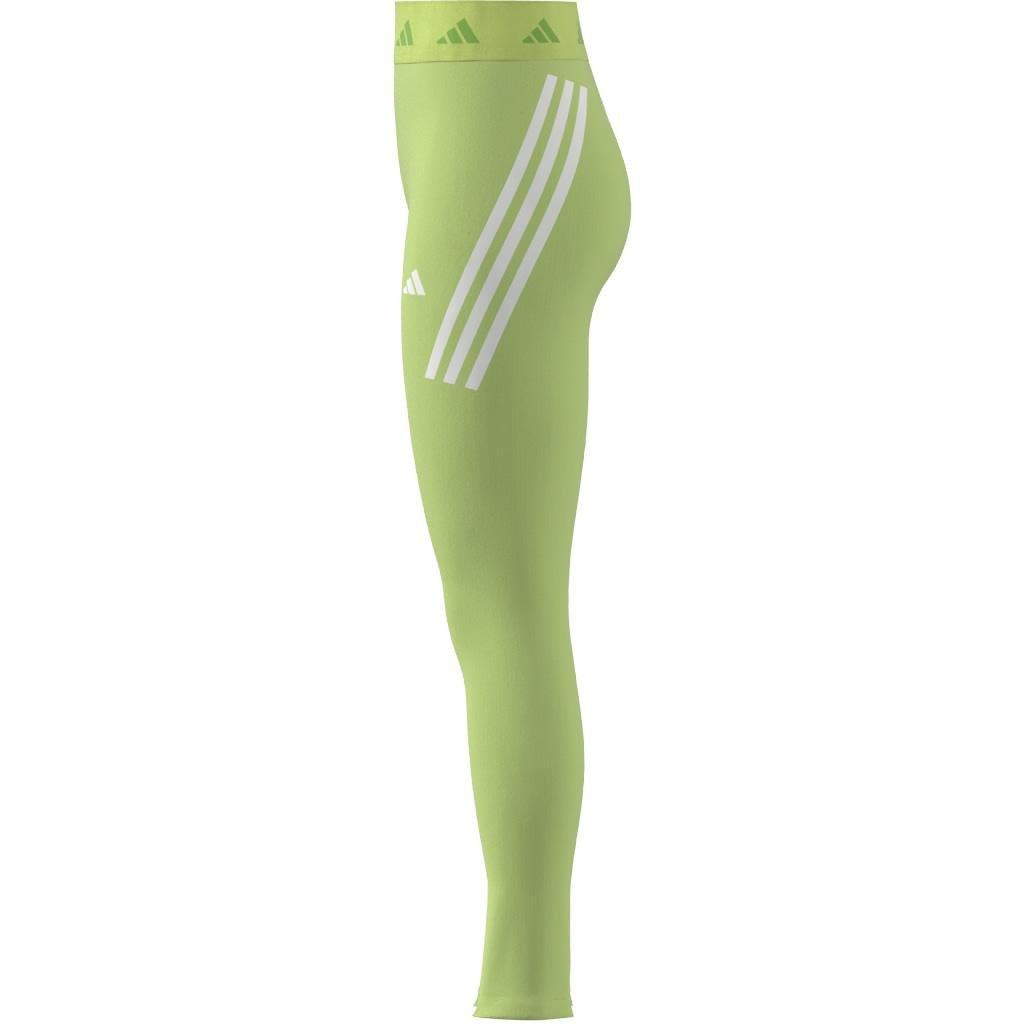 Techfit Hyperglam Full-Length Leggings, Green, A901_ONE, large image number 8