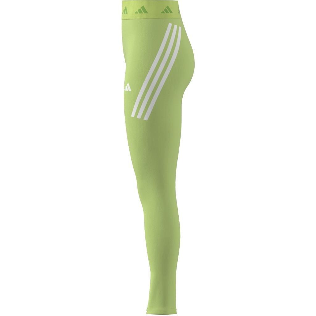 Techfit Hyperglam Full-Length Leggings, Green, A901_ONE, large image number 8