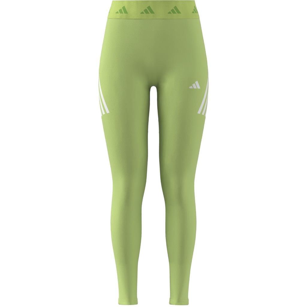 Techfit Hyperglam Full-Length Leggings, Green, A901_ONE, large image number 9