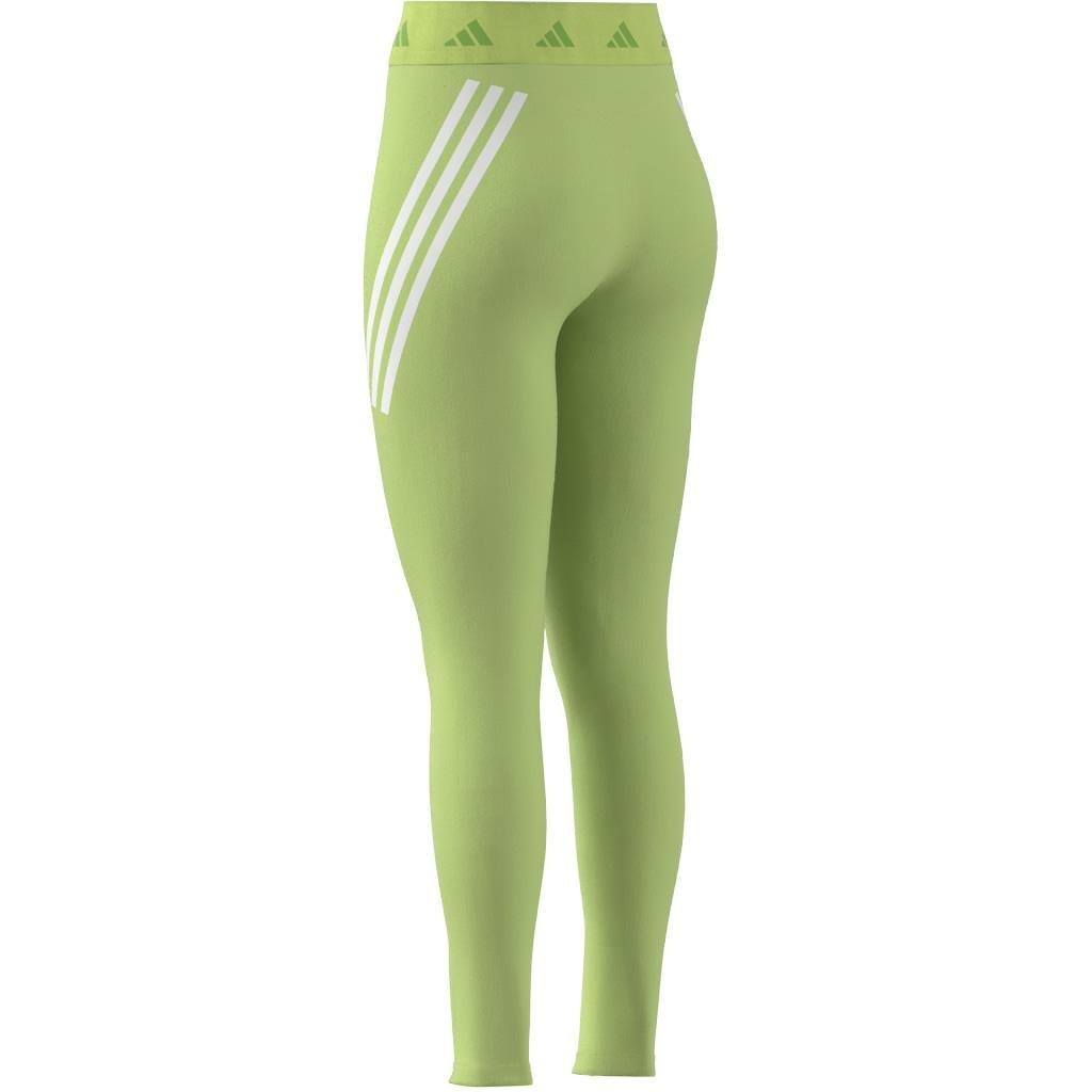 Techfit Hyperglam Full-Length Leggings, Green, A901_ONE, large image number 10