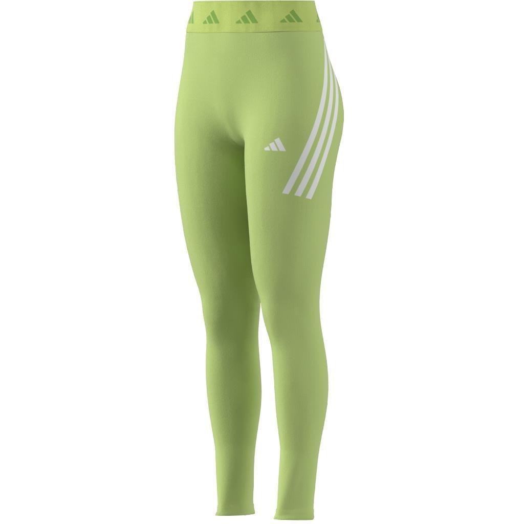 Techfit Hyperglam Full-Length Leggings, Green, A901_ONE, large image number 11