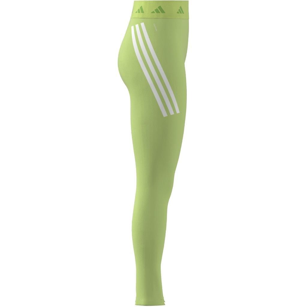 Techfit Hyperglam Full-Length Leggings, Green, A901_ONE, large image number 13