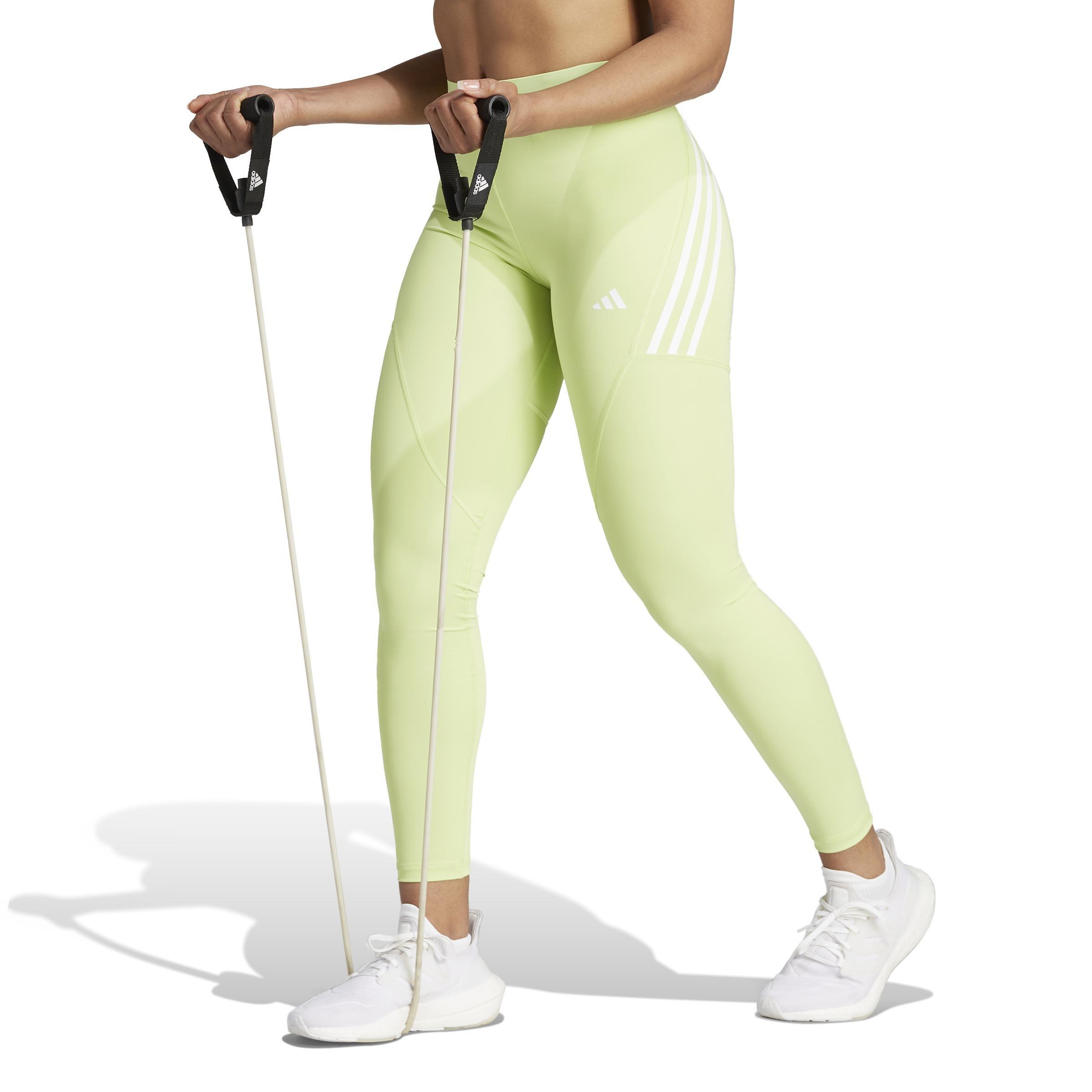 Techfit Hyperglam Full-Length Leggings, Green, A901_ONE, large image number 14