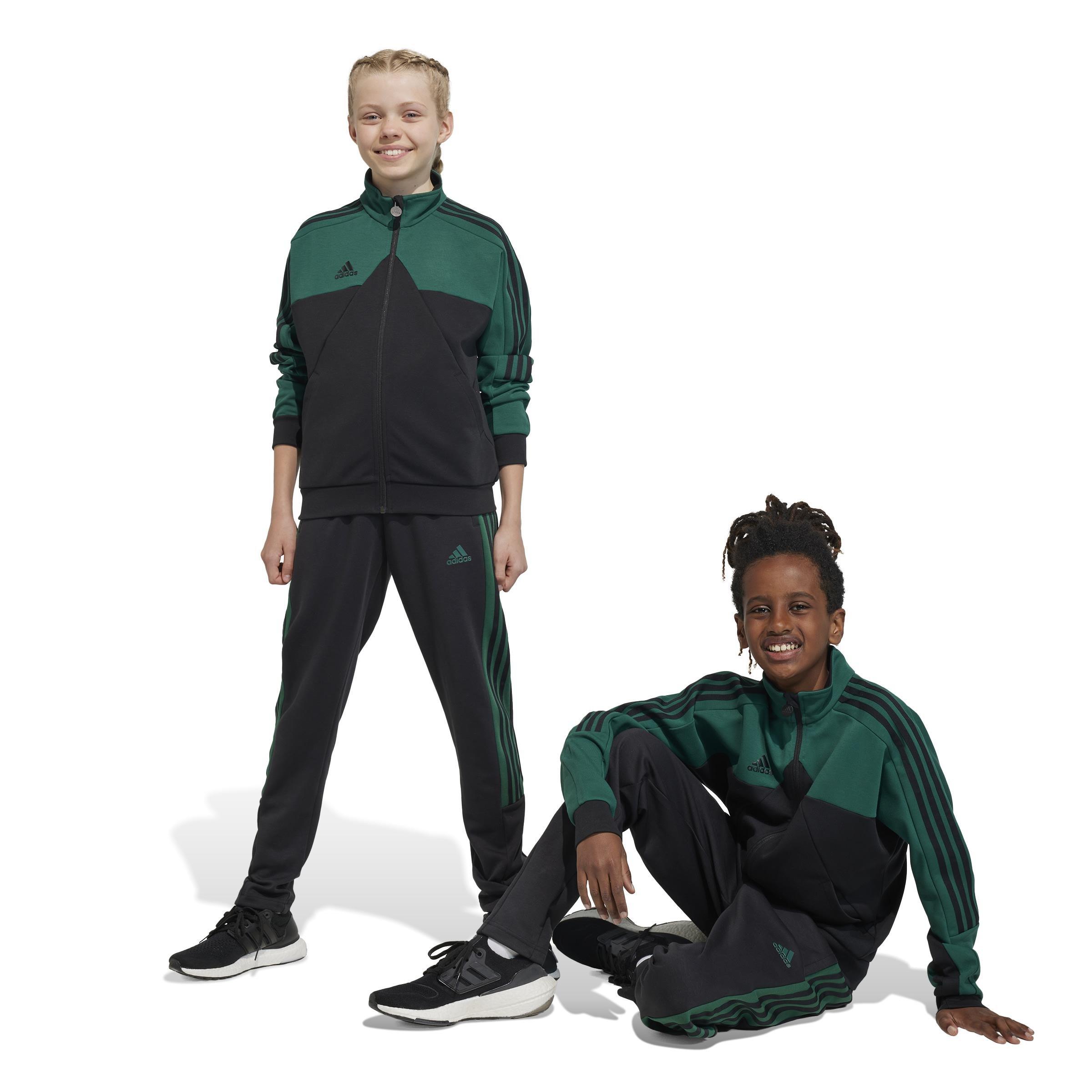 Unisex Kids Tiro Pants, Black, A901_ONE, large image number 14