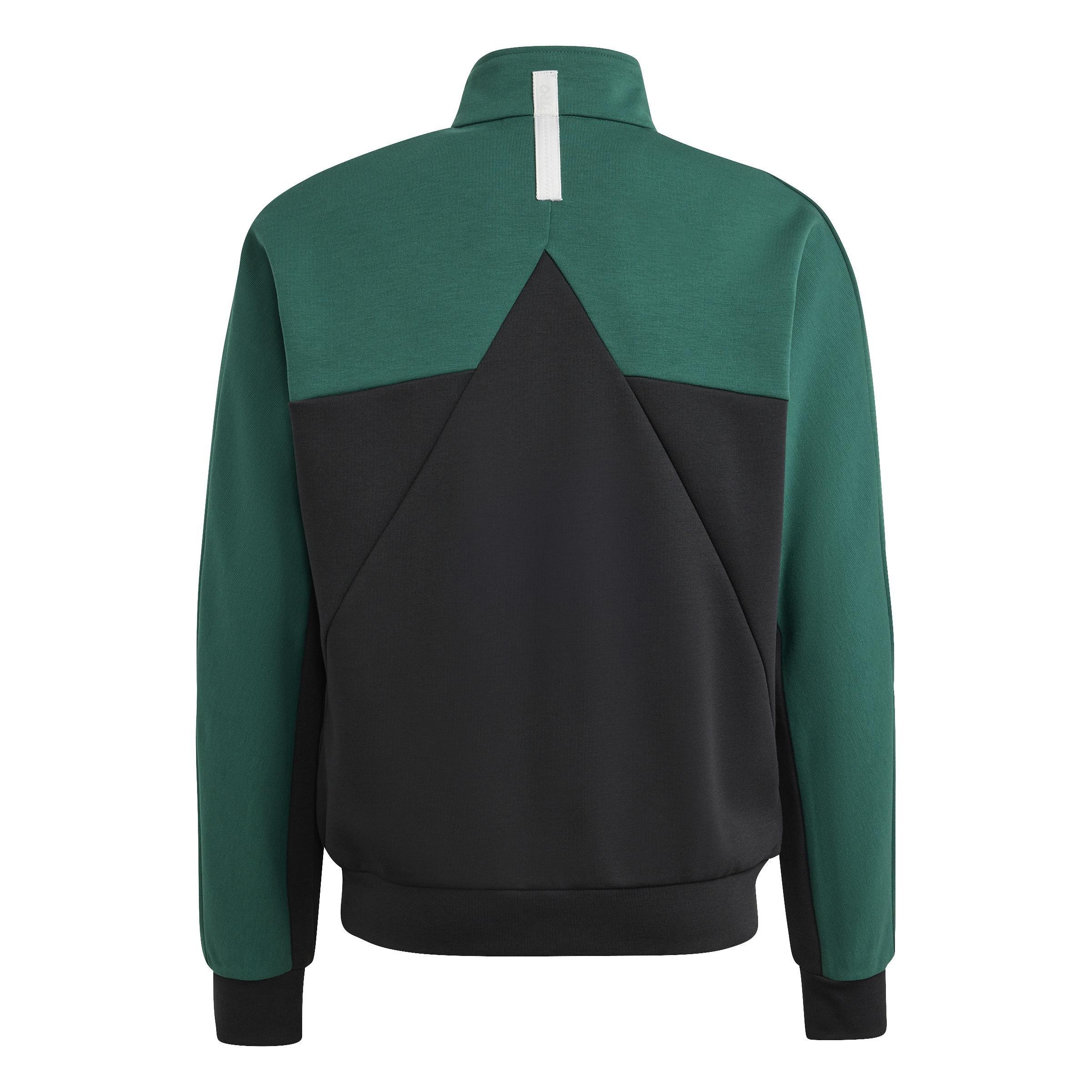 Unisex Kids Tiro Track Top, Green, A901_ONE, large image number 2