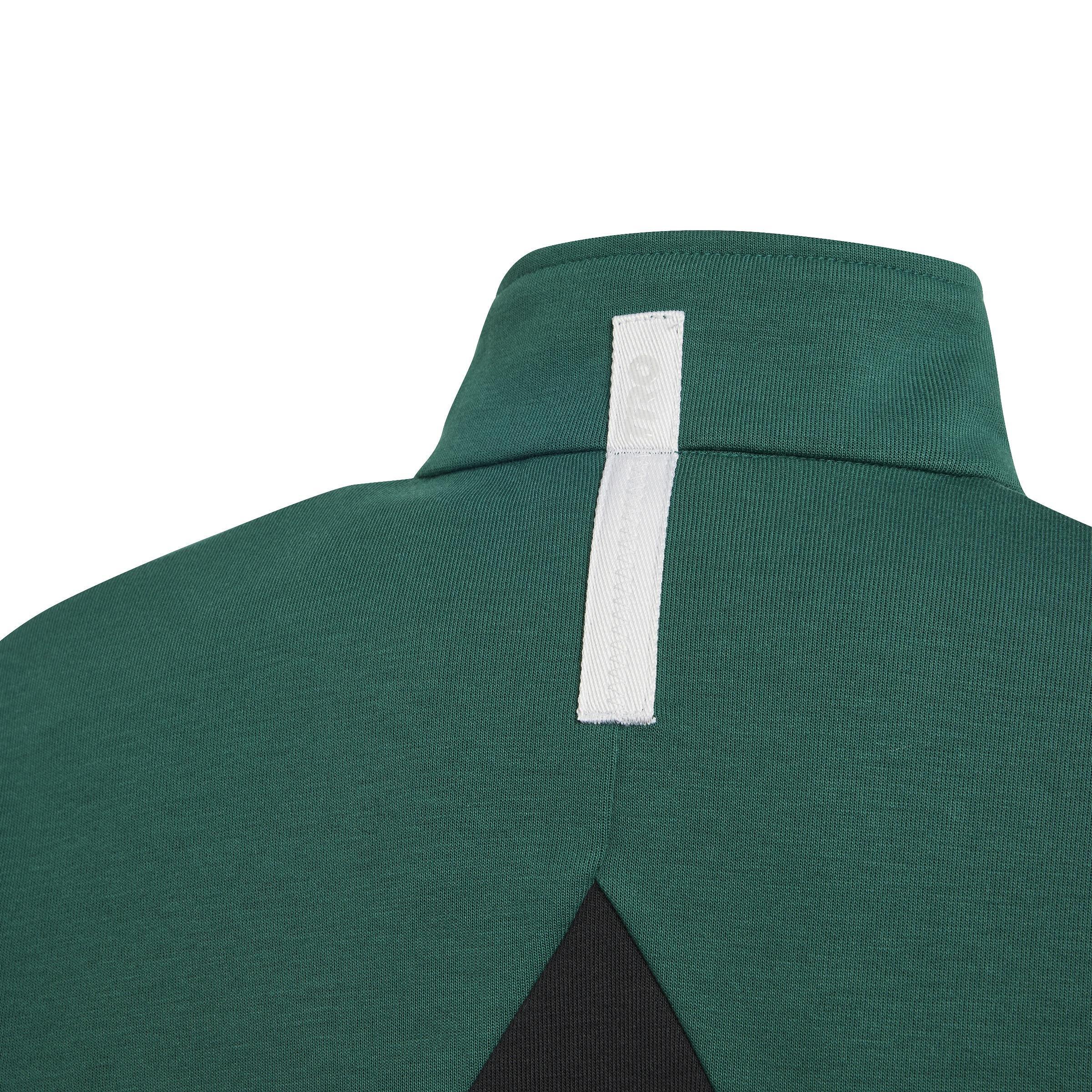 Unisex Kids Tiro Track Top, Green, A901_ONE, large image number 4