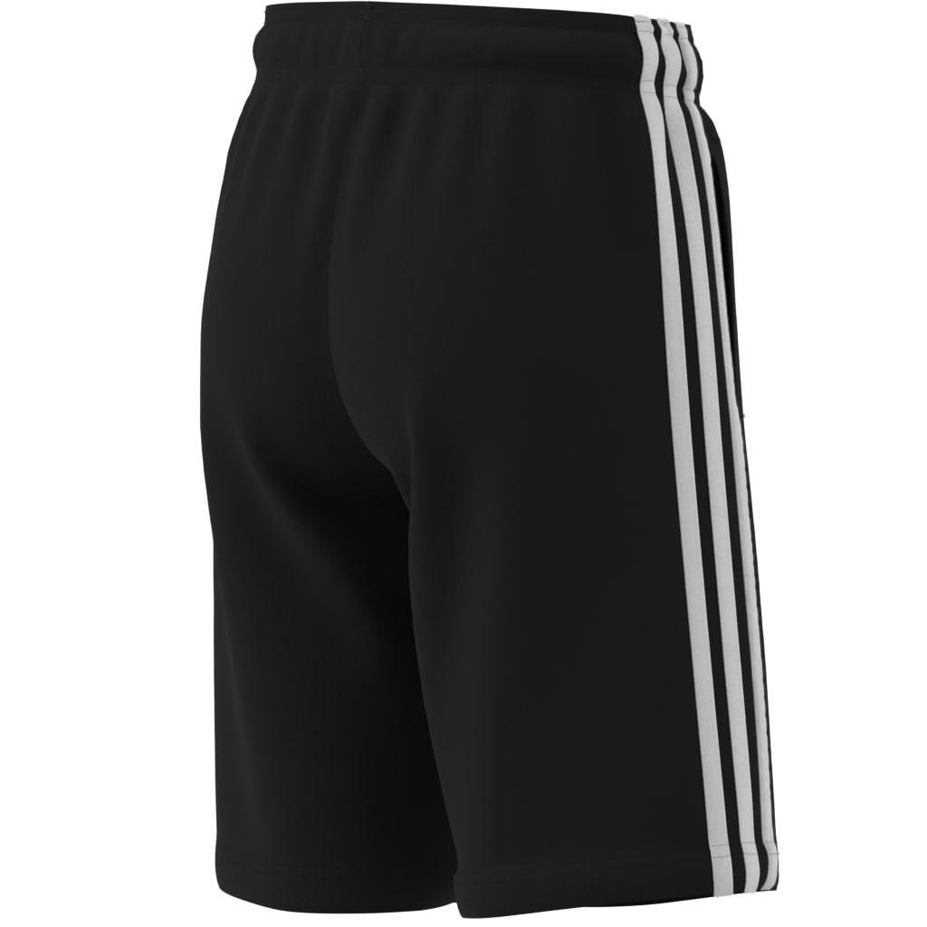 Unisex Kids Essentials 3-Stripes Knit Shorts, Black, A901_ONE, large image number 13