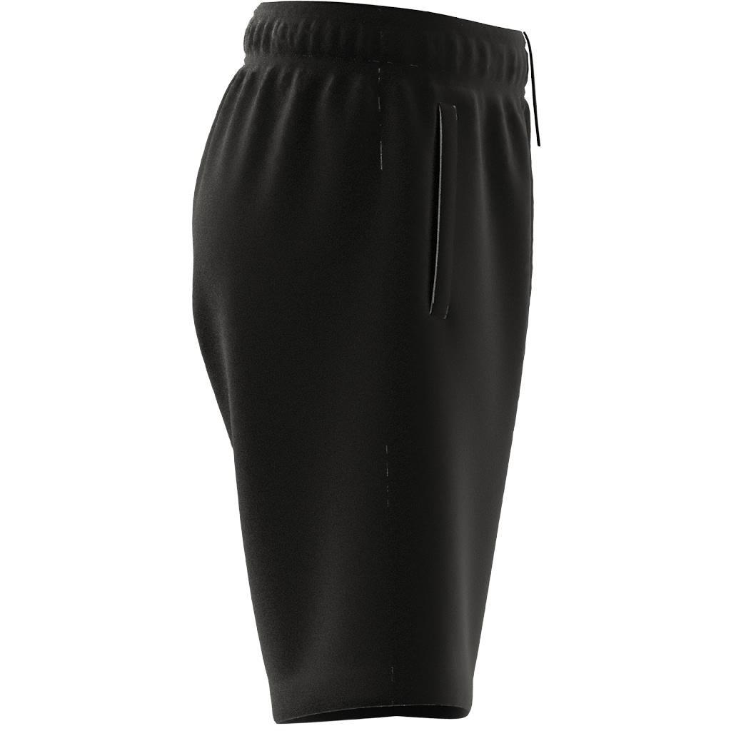 Unisex Kids Essentials Big Logo Cotton Shorts, Black, , large image number 11