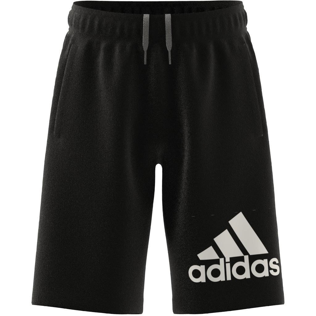 Kids Unisex Essentials Big Logo Cotton Shorts, Black, A901_ONE, large image number 11